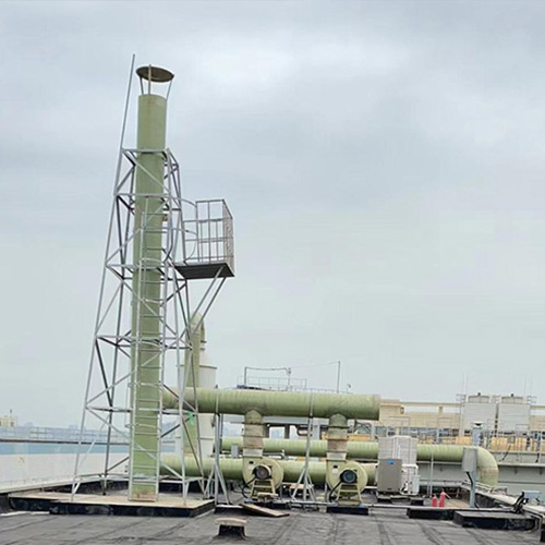 煙囪管道及風(fēng)機(jī)